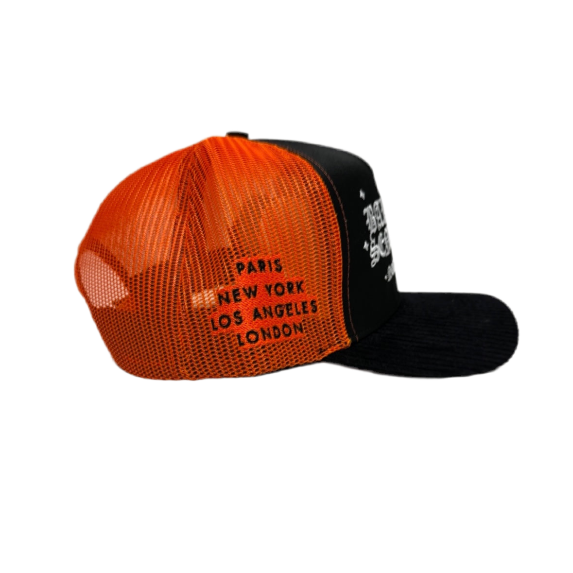 NR Orange Baise Tes Sentiments Trucker