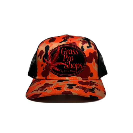 Grass Pro Autumn Camo Trucker