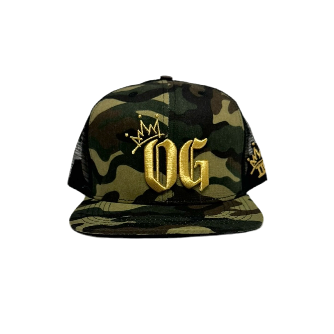 Camo Flatbill SnapBack 